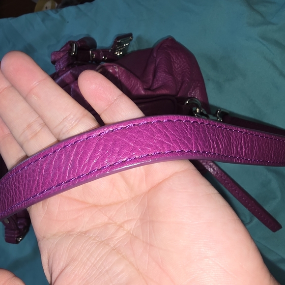 EUC Marc Jacobs Pink Shoulder Bag with Ruched Detailing - Picture 5 of 8